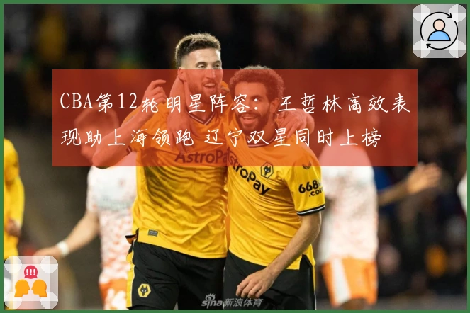 CBA第12轮明星阵容：王哲林高效表现助上海领跑 辽宁双星同时上榜